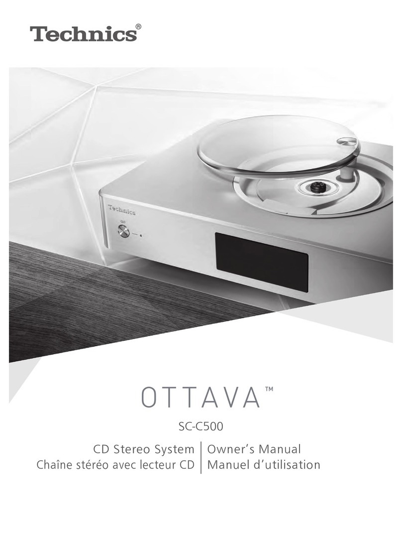 Technics OTTAVA SC-C500 User manual