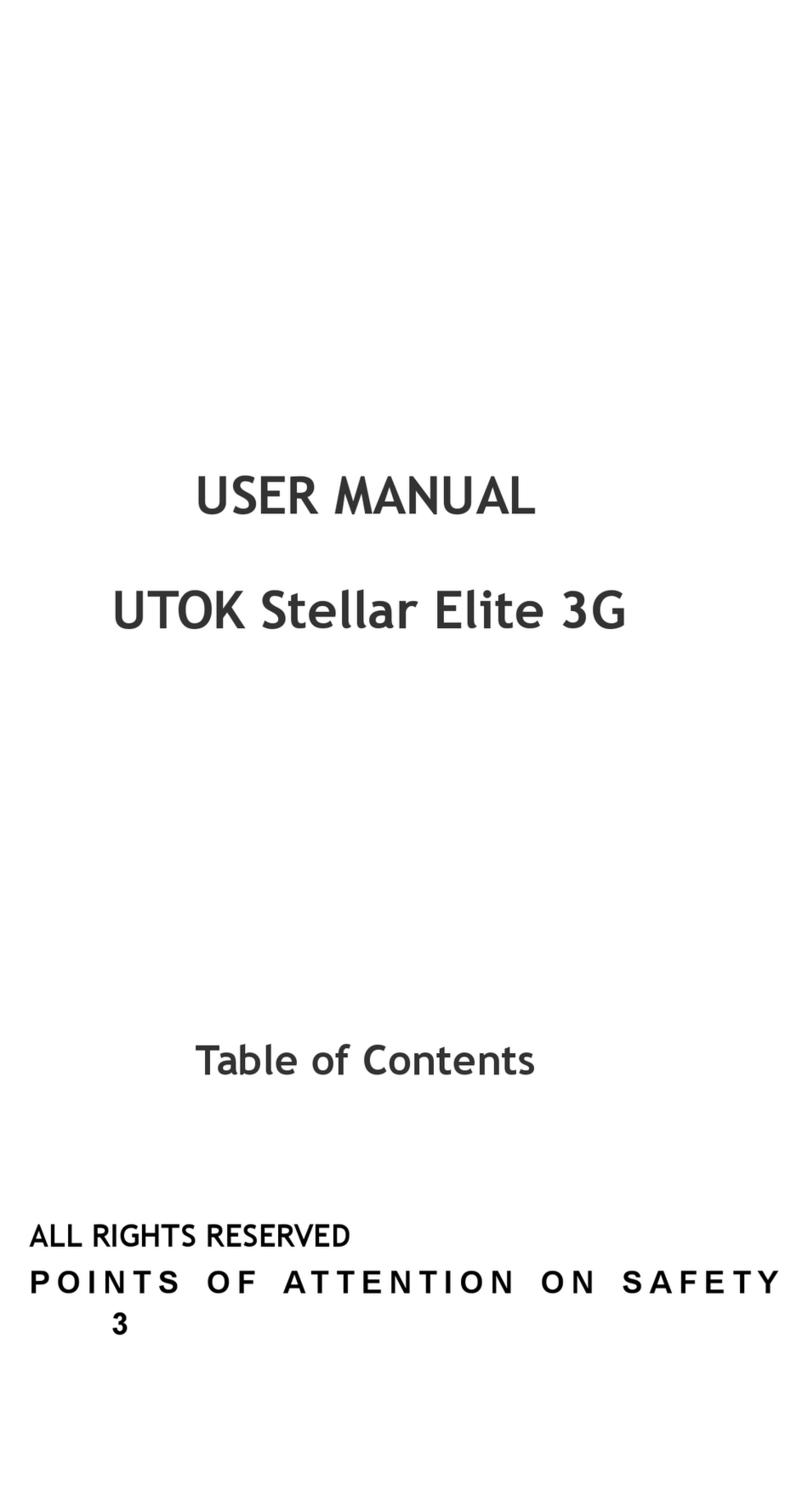 UTOK Stellar Elite 3G User manual