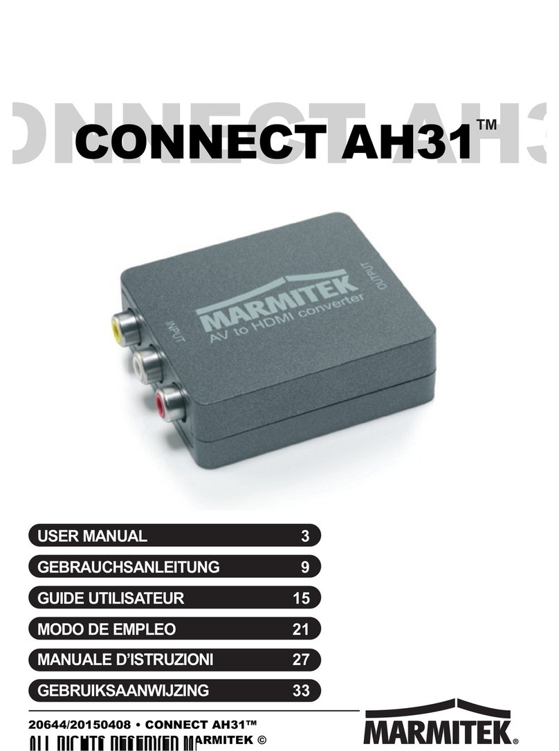 Marmitek Connect AH31 user manual