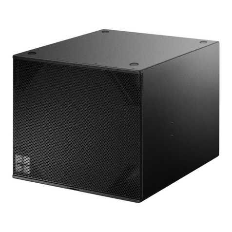 d & b audiotechnik Bi6-SUB user manual