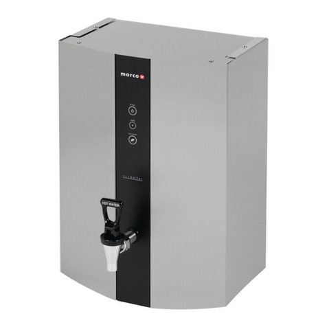 Marco Ecoboiler WMT3 (p/n 1000670) installation instructions