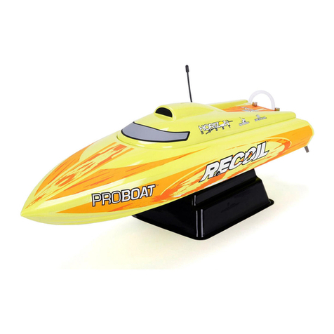 Pro Boat Recoil PRB08022 User manual