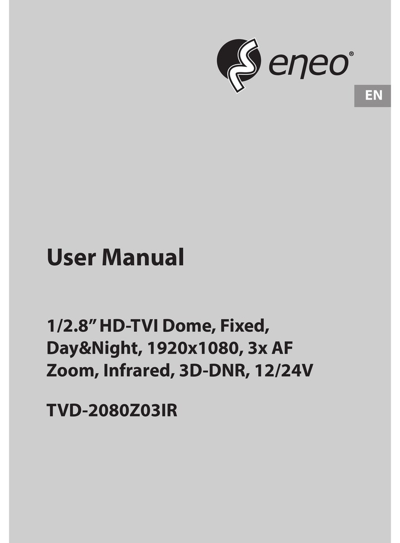 Eneo TVD-2080Z03IR User manual