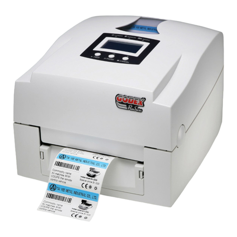 Godex EZPi1000 Series User manual Godex EZPi1000 Series User manual