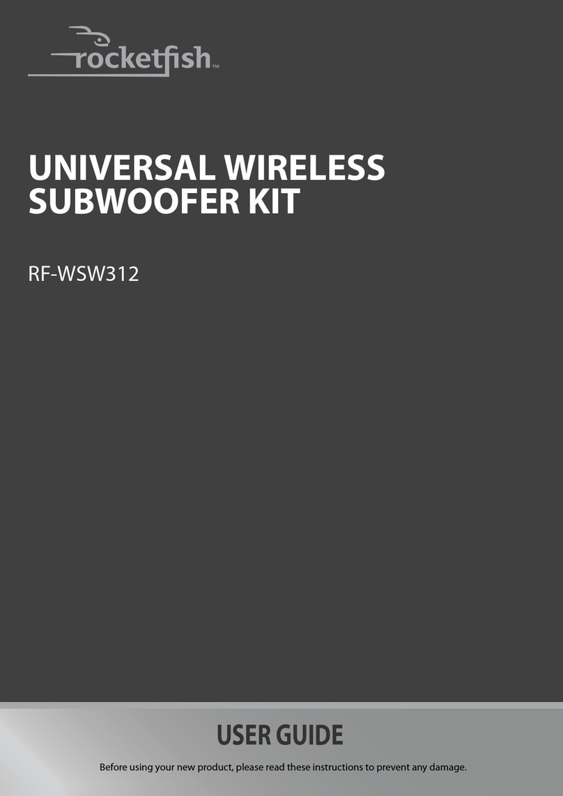 Rocket Fish RF-WSW312 User manual