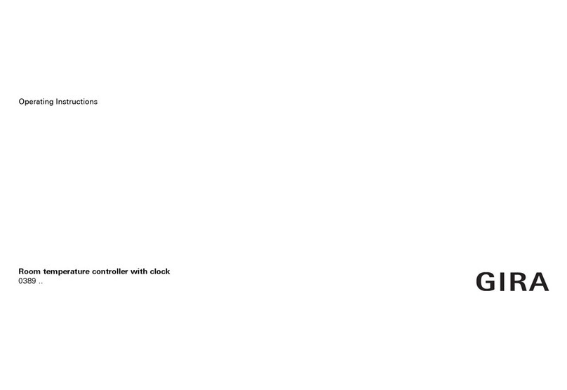 Gira 0389 Series User manual