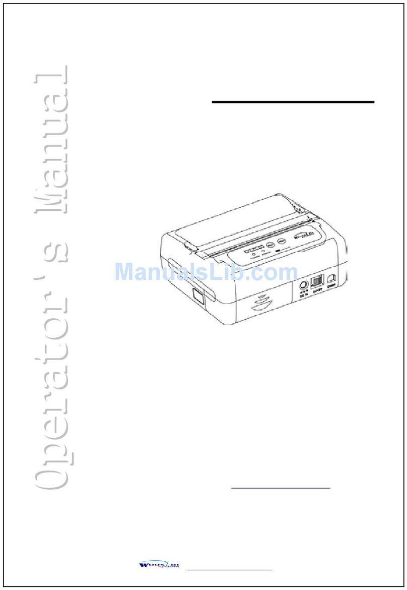 WOOSIM PORTI-SWC40 User manual