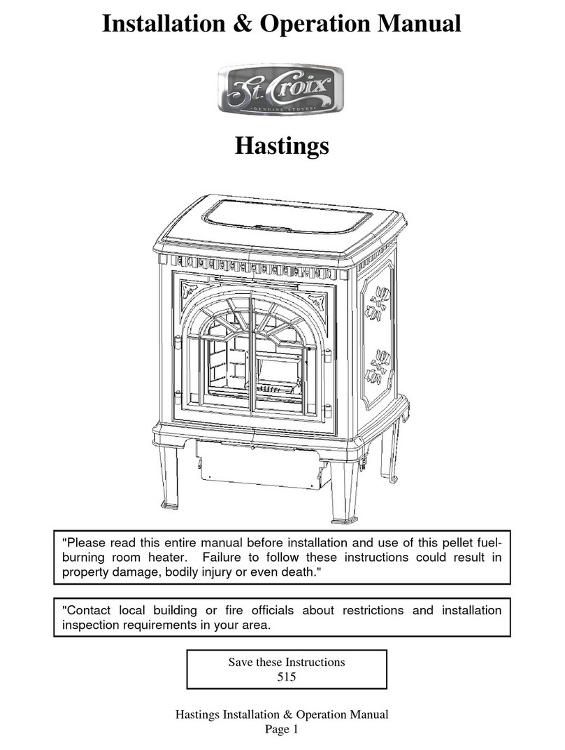 St. Croix Hastings User manual
