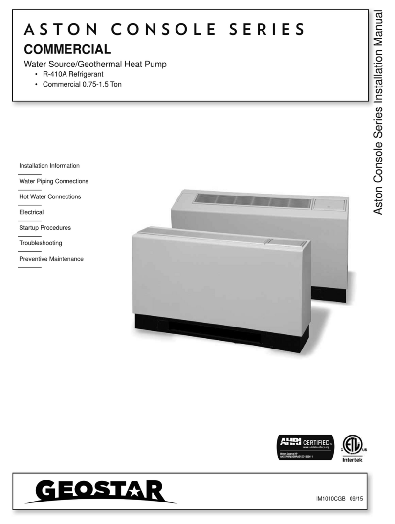 Geostar ASTON SERIES User manual