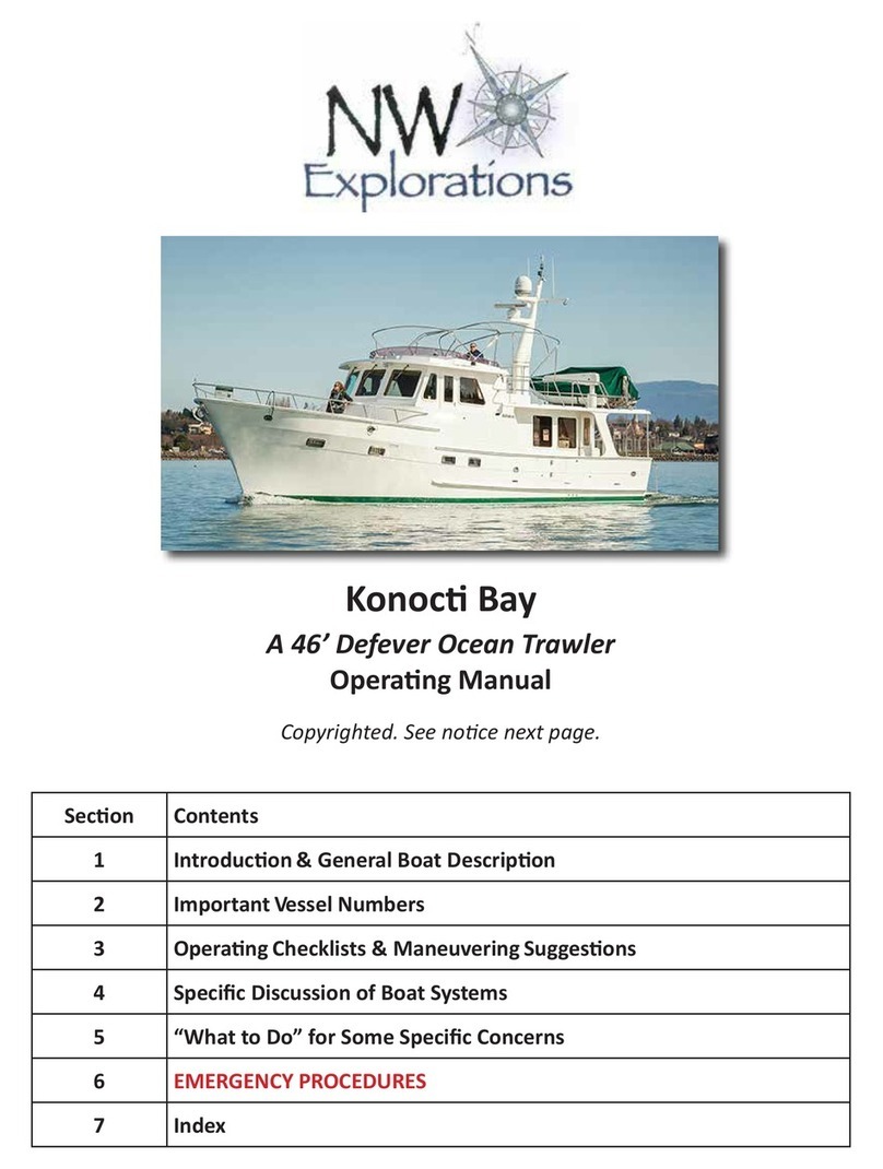 NW Explorations Konocti Bay User manual
