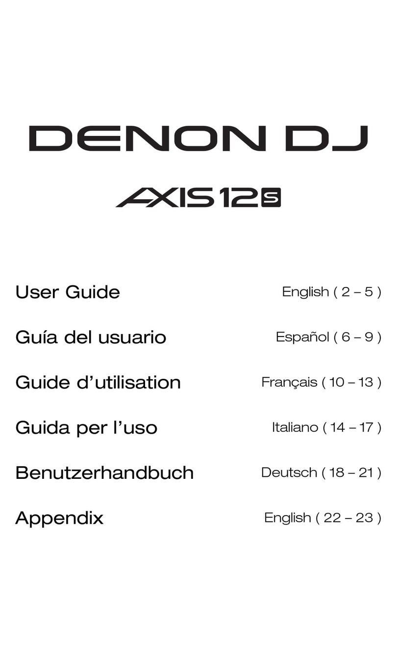Denon Axis 12S user guide