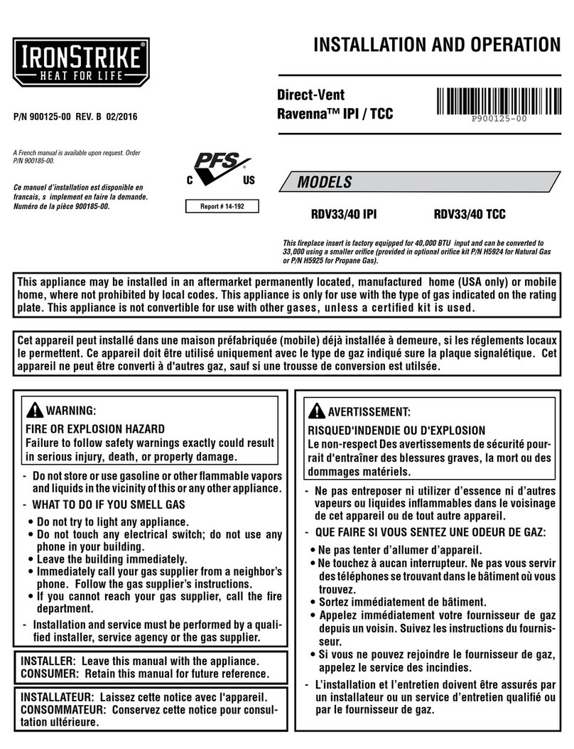 IronStrike Ravenna RDV33 IPI Owner's manual