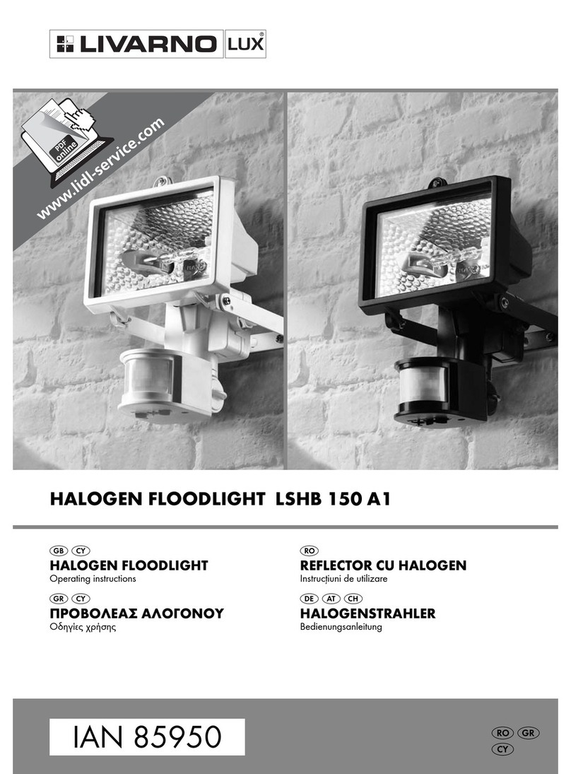LIVARNO LUX LSHB 150 A1 User manual