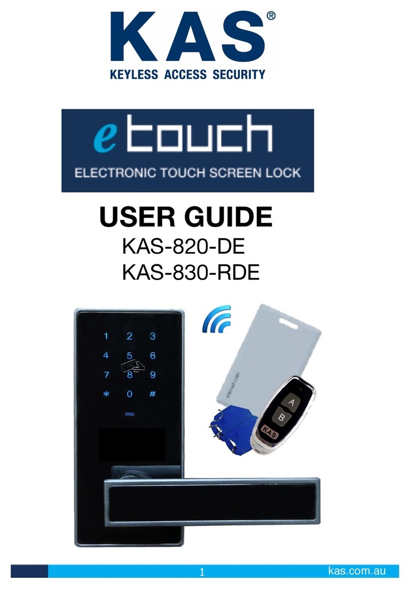 KA Security KAS-820-DE User manual