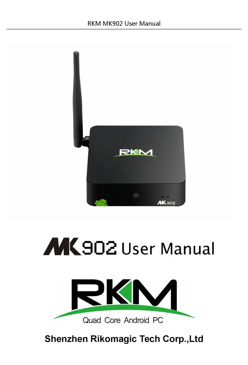 RKM MK902 User manual