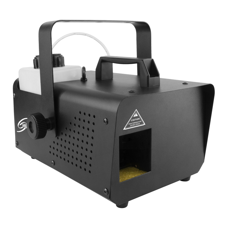 Chauvet Hurricane Haze 1D User manual
