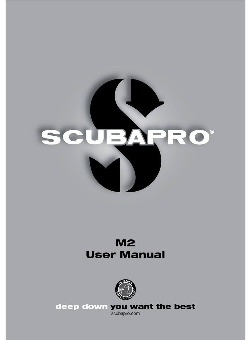 Uwatec M2 user manual