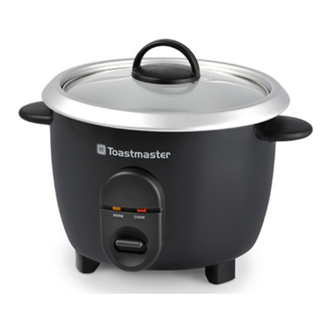 Toastmaster tm-52rc User manual