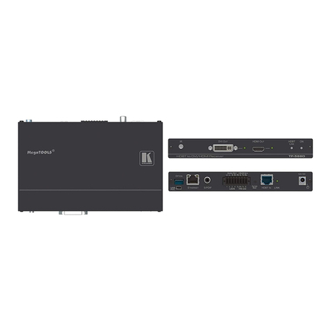 Kramer TP-588D User manual