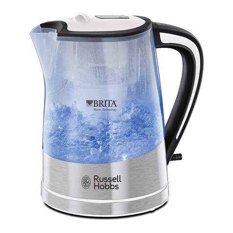 Russell Hobbs purity instructions