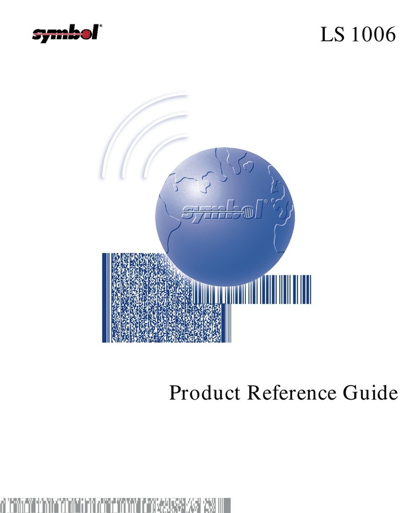 Symbol LS 1006 Installation and operation manual Symbol LS 1006 Installation and operation manual