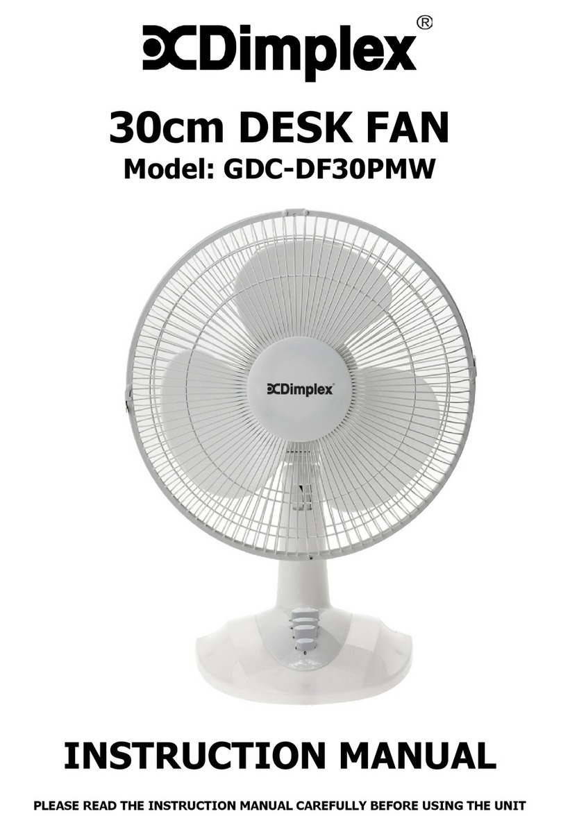 Dimplex GDC-DF30PMW instruction manual