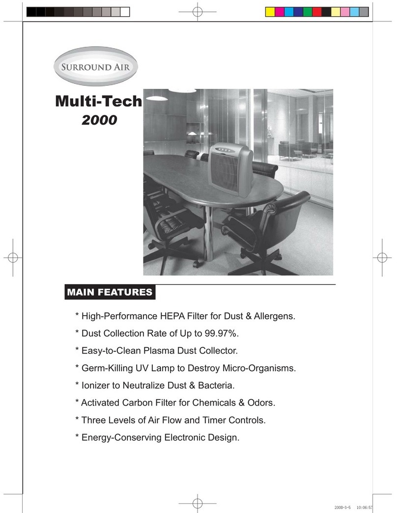 Surround Air Multi-Tech 2000 manual