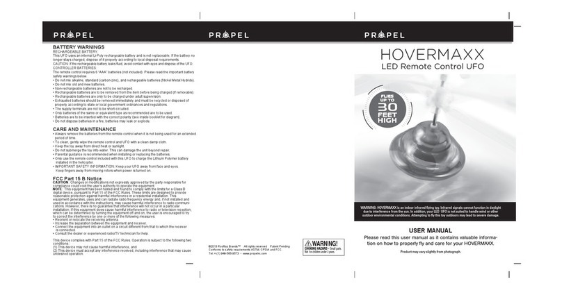 Propel Trampolines HOVERMAXX user manual Propel Trampolines HOVERMAXX user manual