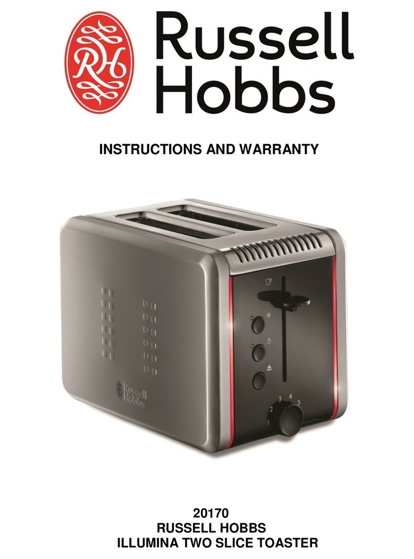 Russell Hobbs 20170 Installation guide