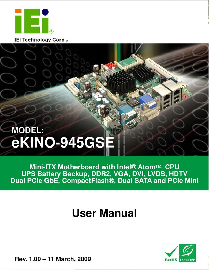 IEI Technology eKINO-945GSE User manual