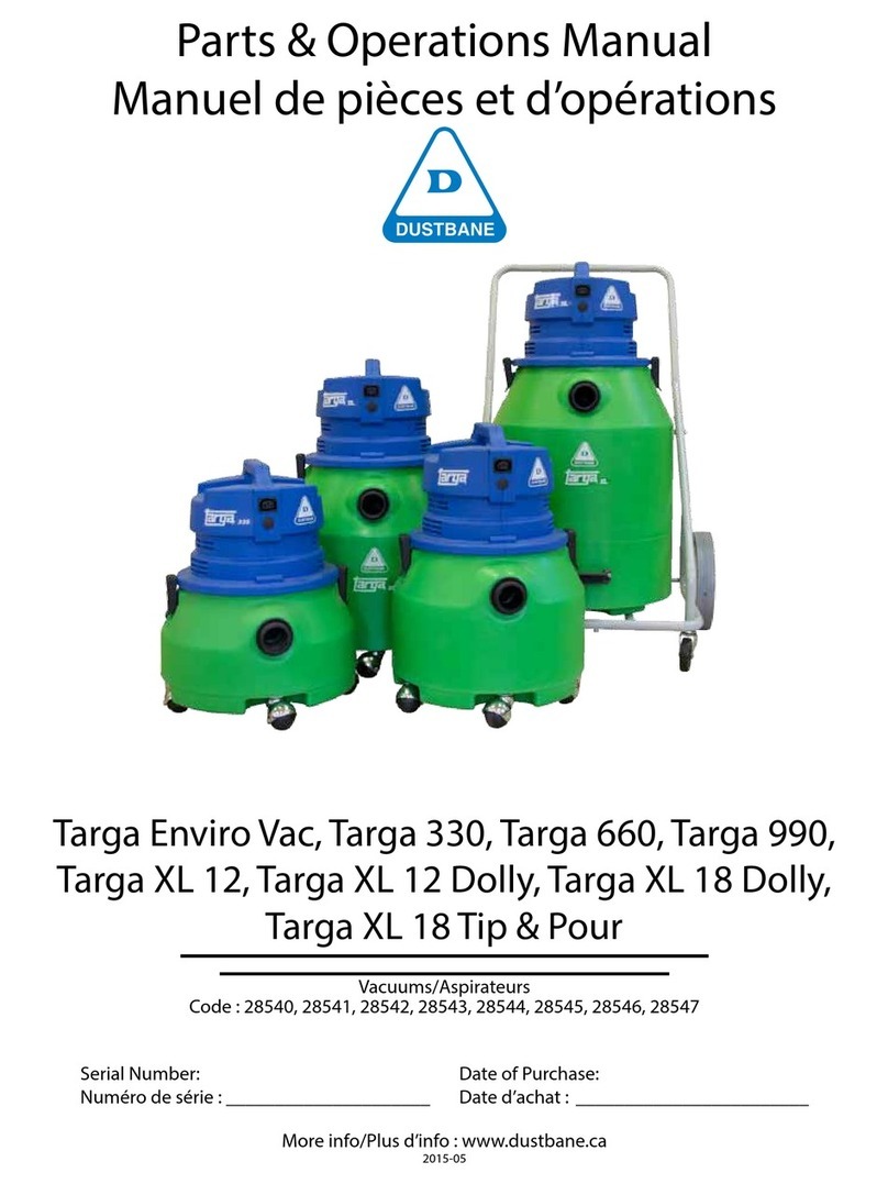 Targa ENVIRO VAC Operation manual