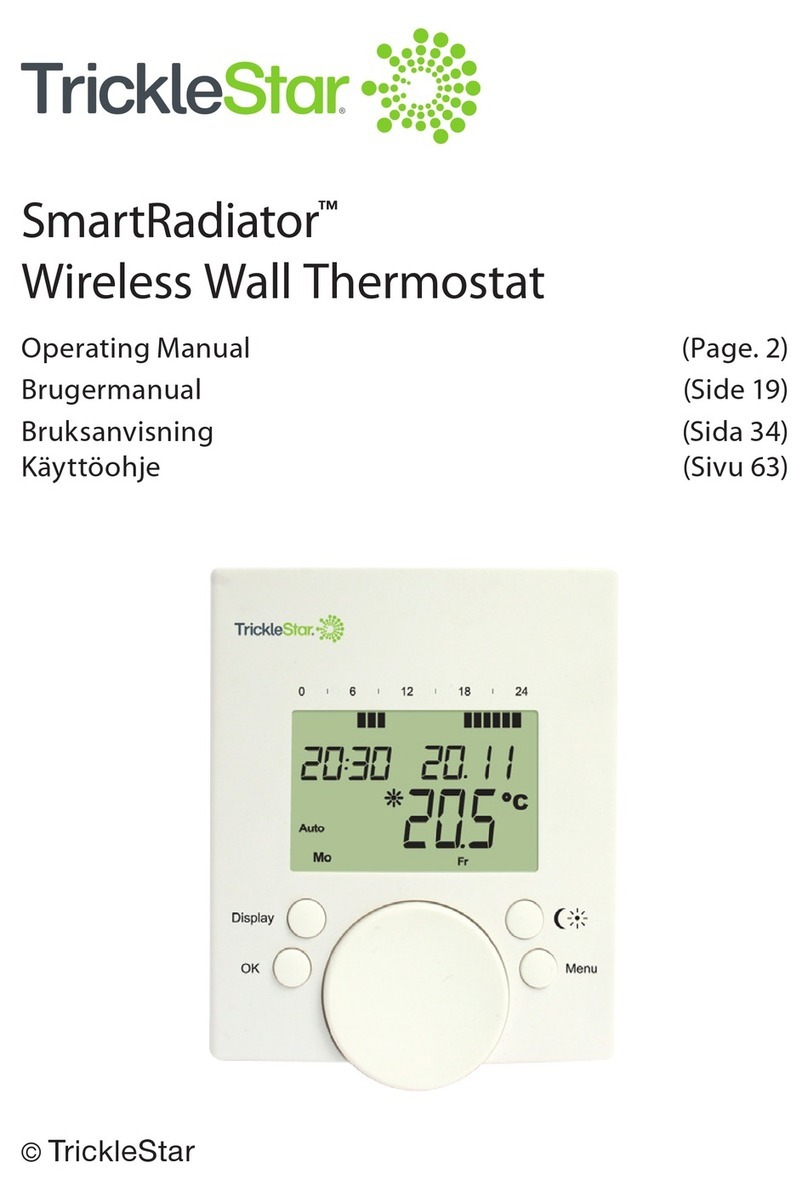 TrickleStar SmartRadiator 631CC-DK-W operating manual