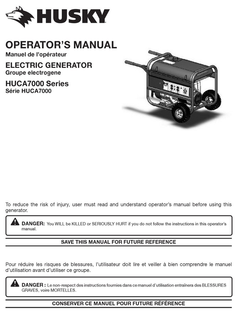 Husky HUCA7000 Series Operator's manual Husky HUCA7000 Series Operator's manual
