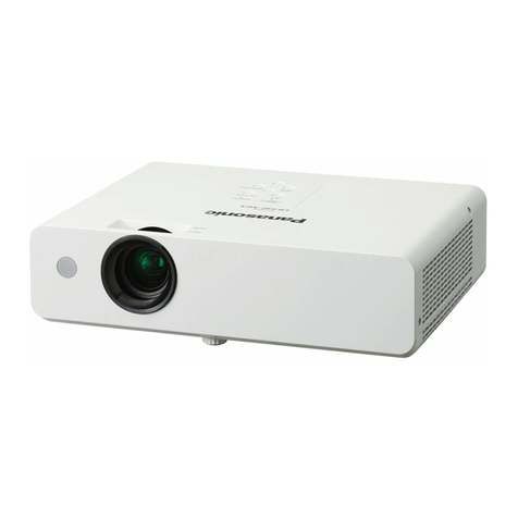 Panasonic PT-LW362 operating instructions