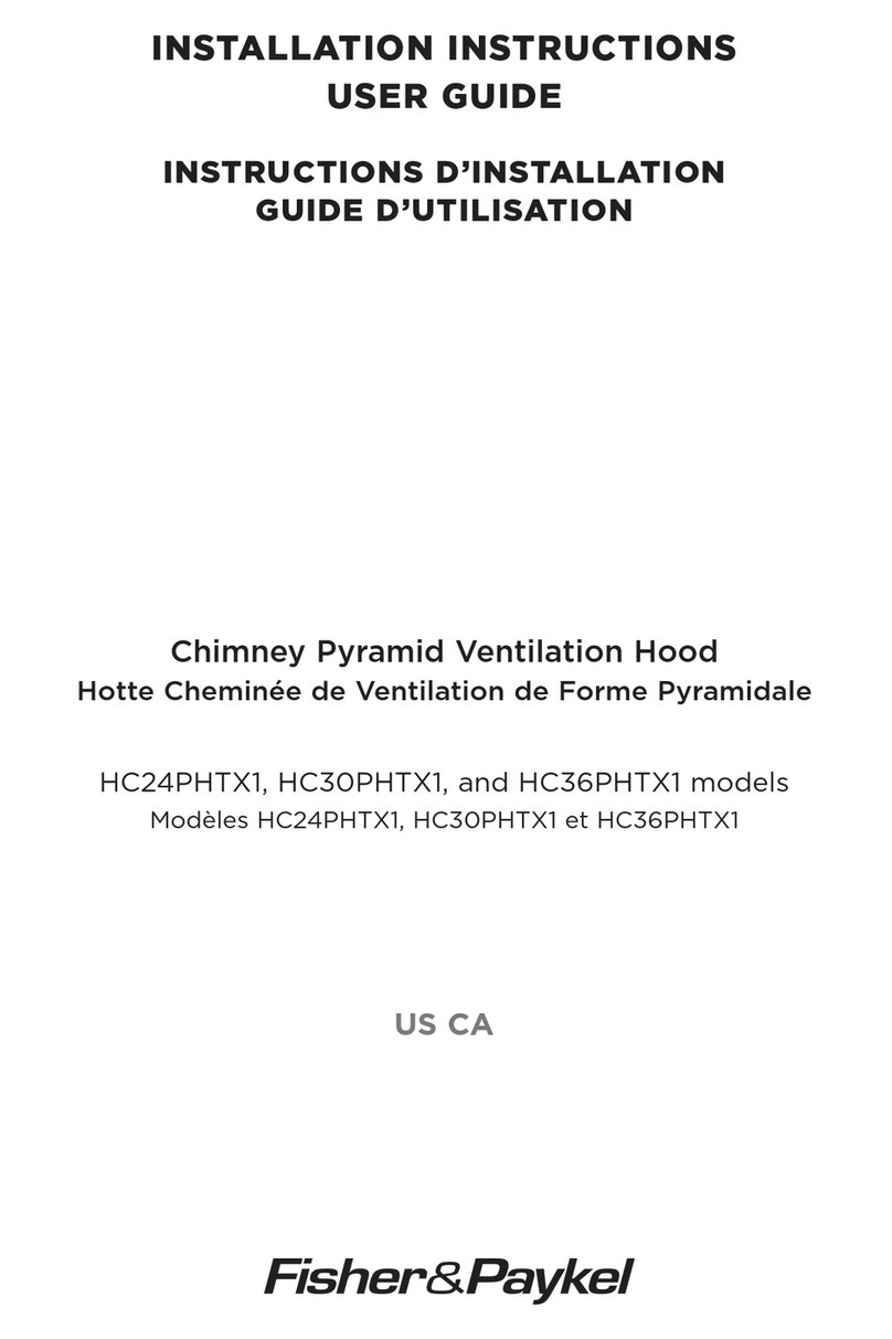Fisher & Paykel HC24PHTX1 Operating manual