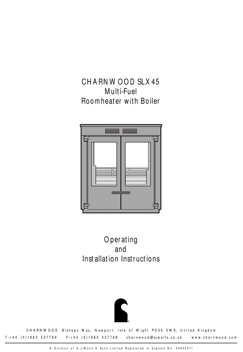 Charnwood SLX45 MKII MULTI-FUEL Operating and installation instructions