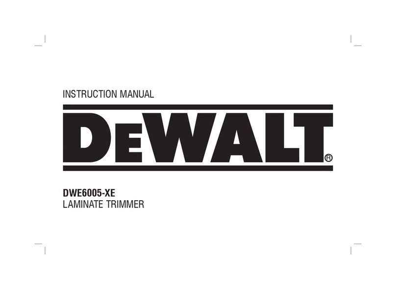 DeWalt DWE6005-XE User manual