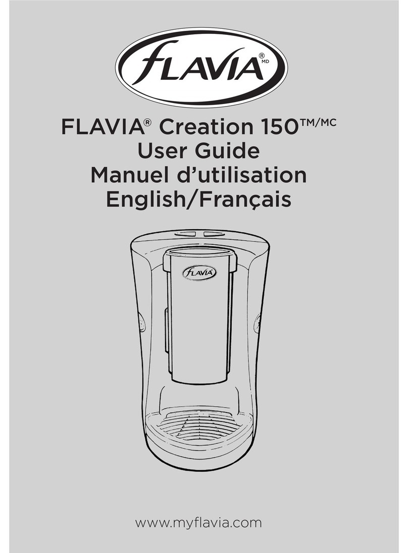 FLAVIA Creation 150 TM User manual