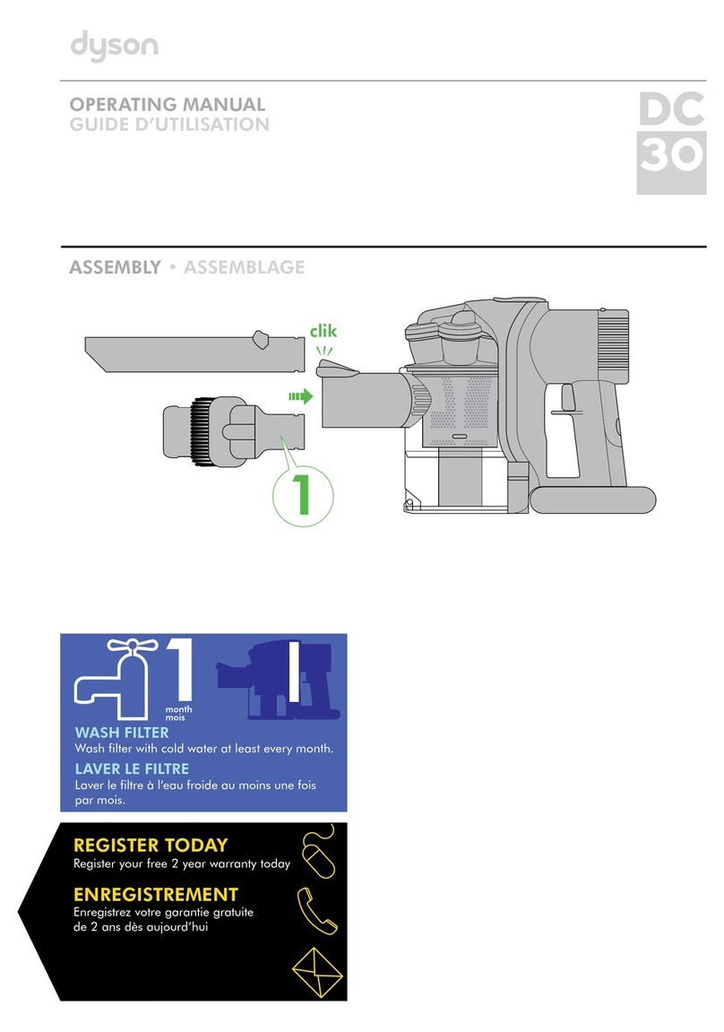 Dyson DC30 operating manual