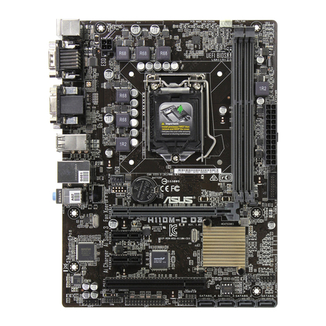 Asus H110M-C D3 User manual