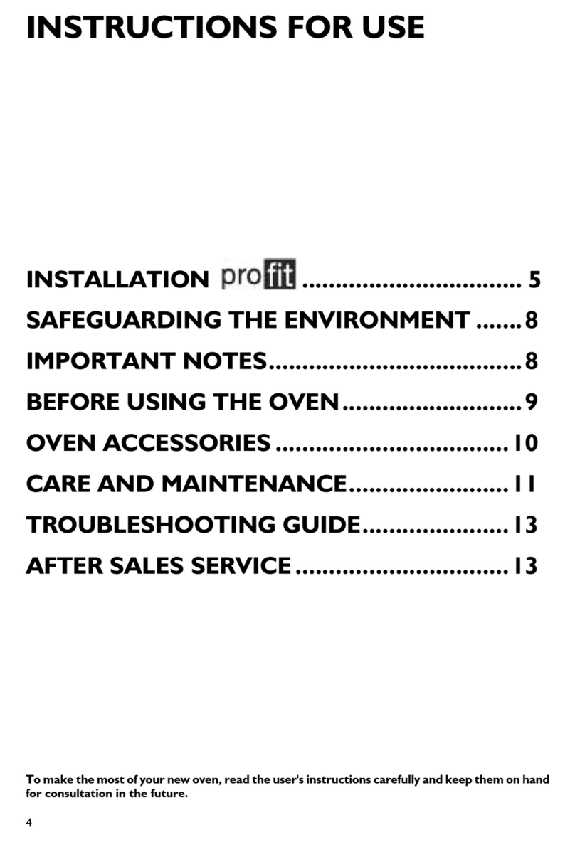 Ignis AKL 899/IX User manual