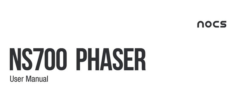 NOCS NS700 Phaser user manual