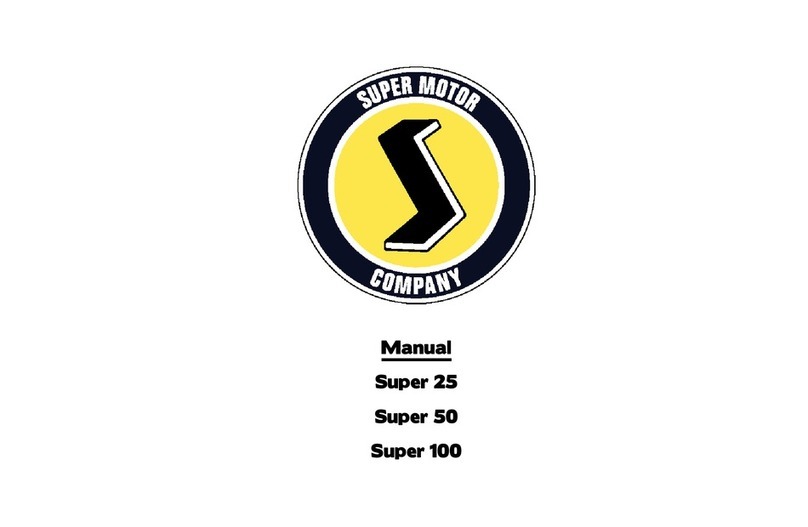 Super Motor Company Super 25 manual