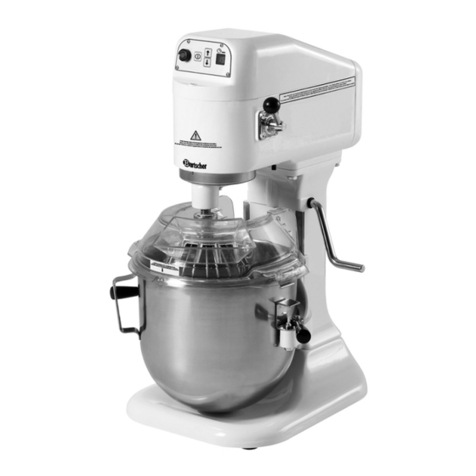 Bartscher 101.920 User manual