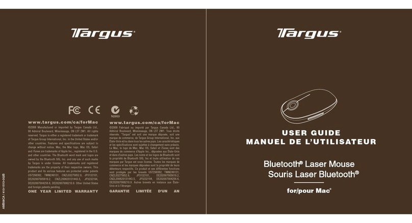 Targus AMB08CA User manual
