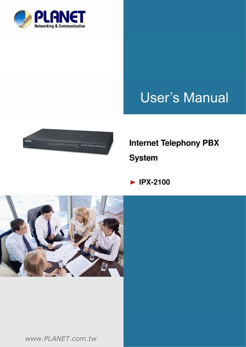 Planet Networking & Communication IPX-2100 User manual