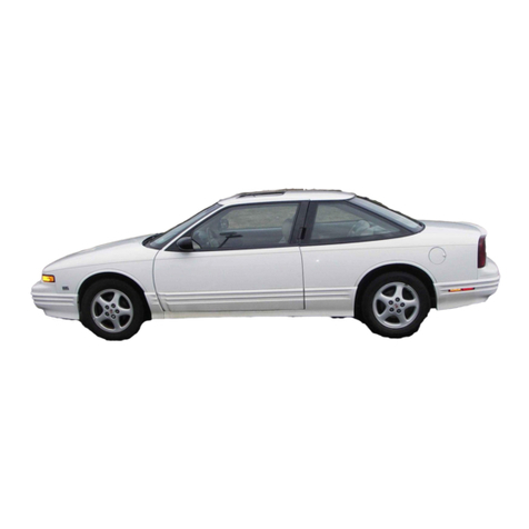 Oldsmobile cutlass supreme 1996 User manual