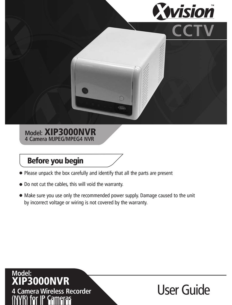 X-Vision XIP3000NVR User manual