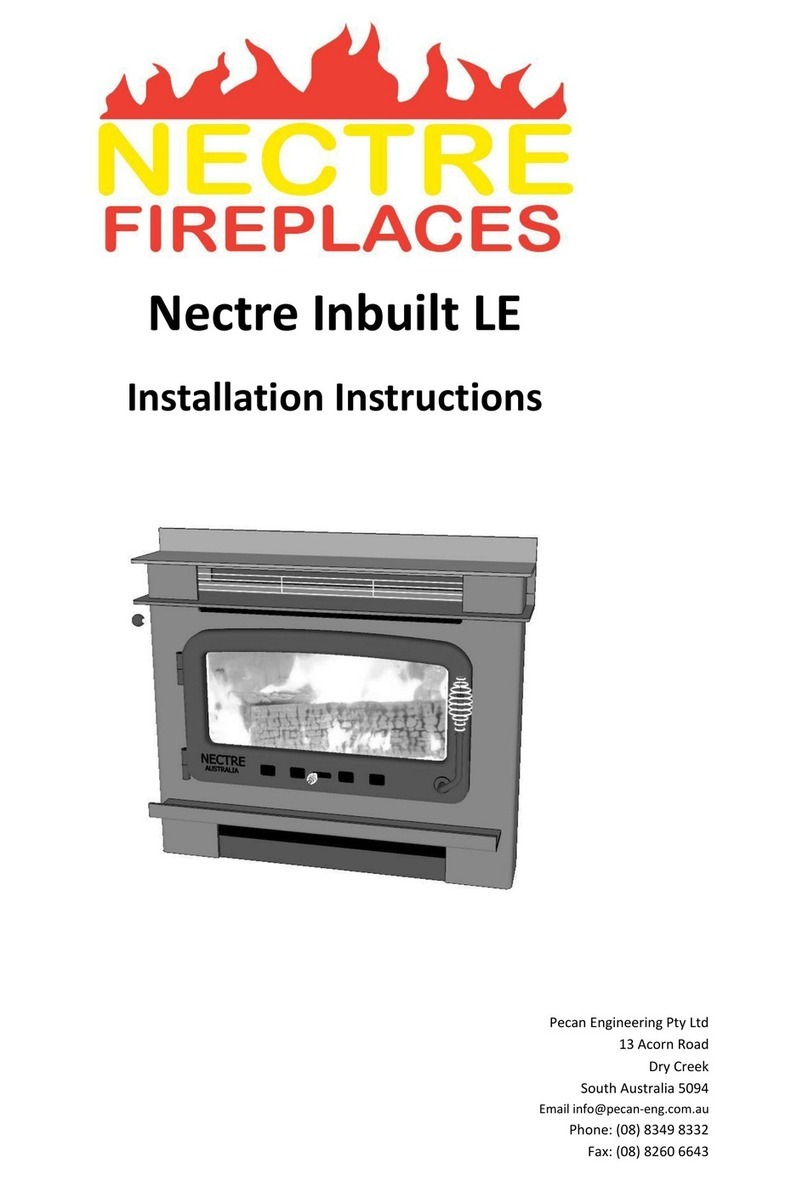 Pecan Engineering Nectre Inbuilt LE installation instructions Pecan Engineering Nectre Inbuilt LE installation instructions