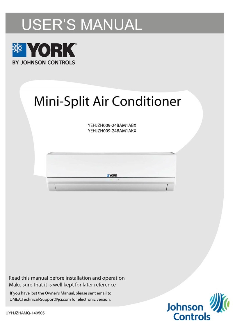 York YEHJZH009-24BAM1ABX User manual